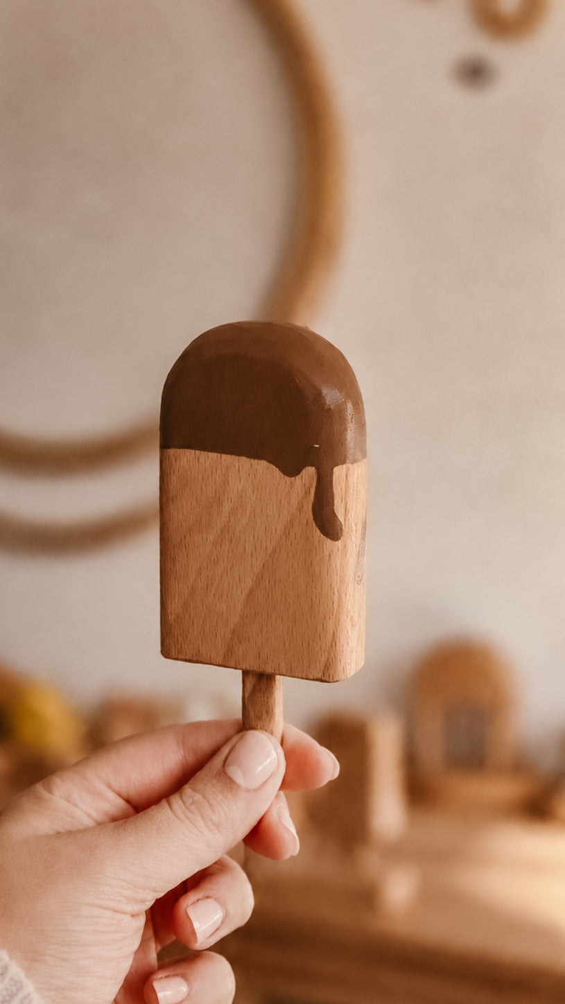 Wooden play icecream set