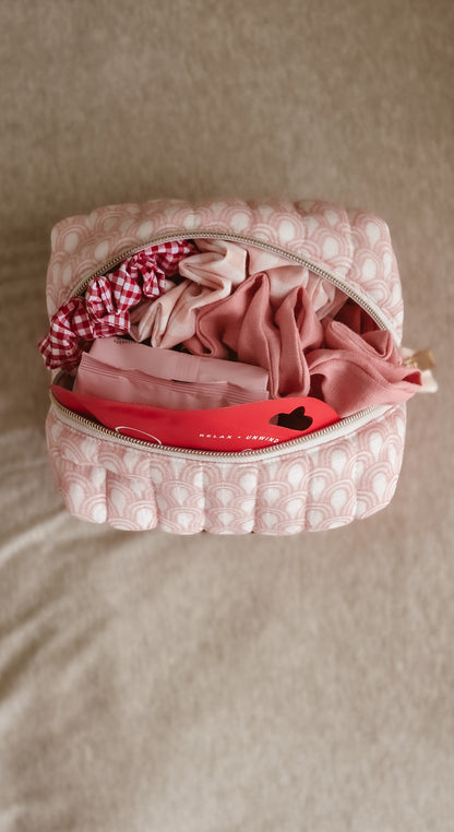 XLarge Handmade Scrunchie – Strawberry Jam Collection - Pink