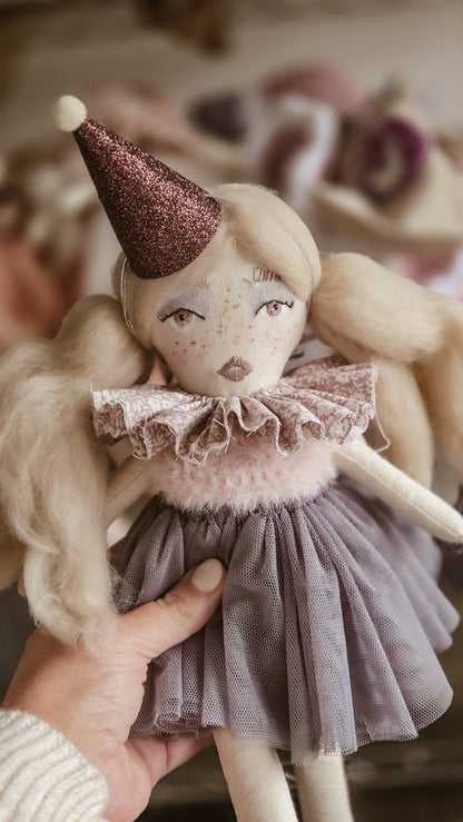 Miss Moffit Handmade Cloth Doll – 33cm Heirloom Soft Toy