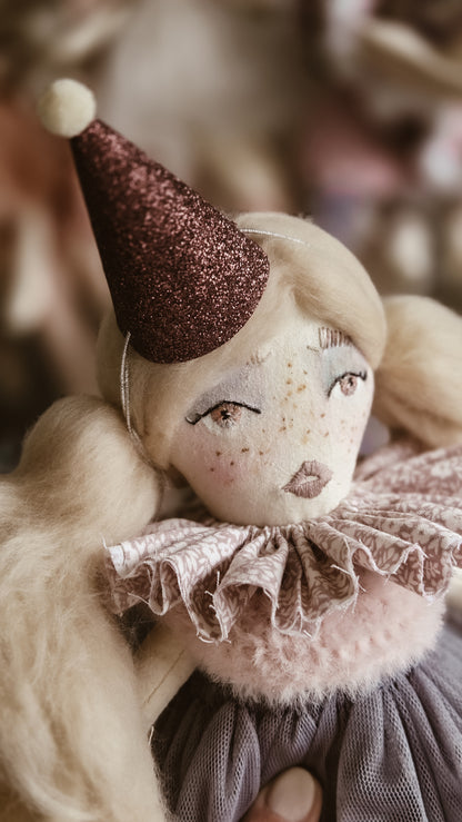 Miss Moffit Handmade Cloth Doll – 33cm Heirloom Soft Toy