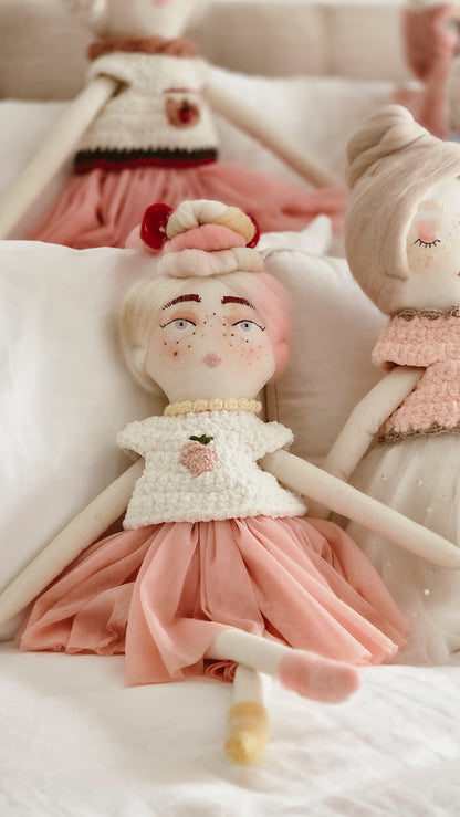 Blossom Handmade Cloth Doll – 66cm Heirloom Soft Toy