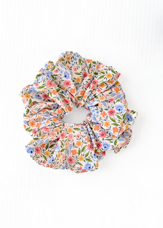 XLarge Handmade Scrunchie – Floral
