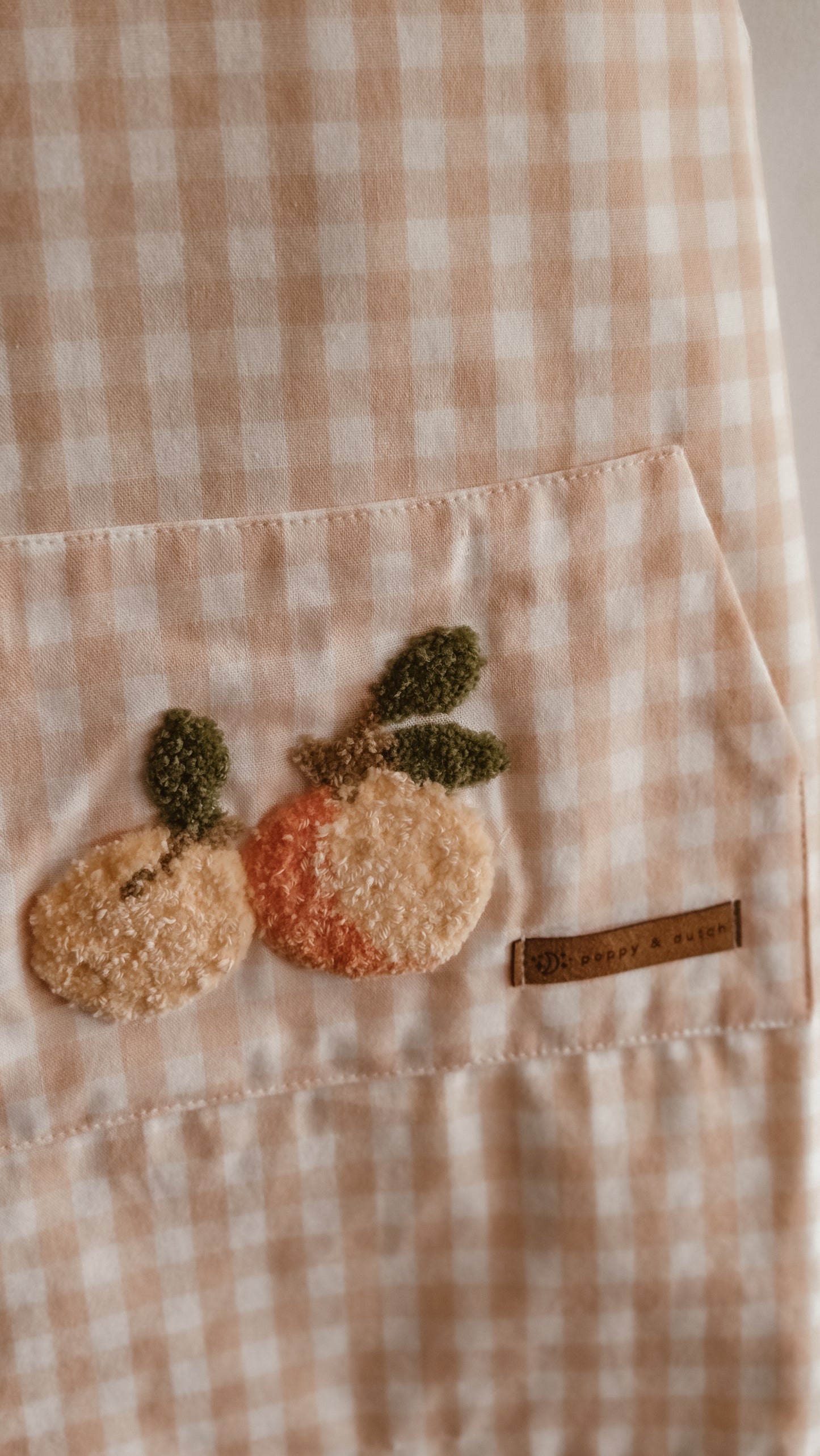 Peaches + Dreams Childs Apron | Size 1-2 years