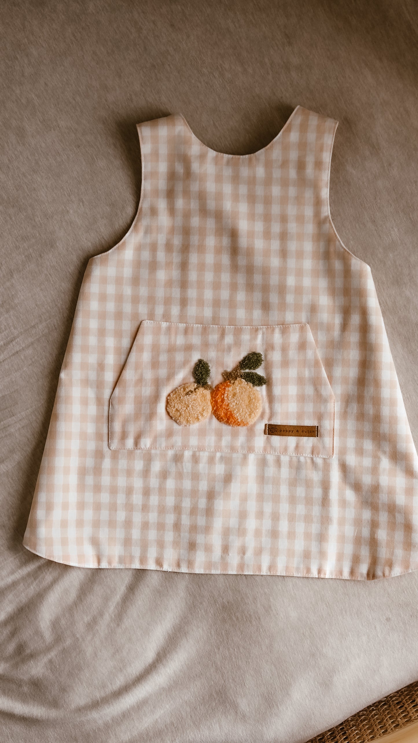Peaches + Dreams Childs Apron | Size 1-2 years