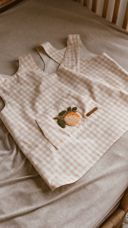 Peaches + Dreams Childs Apron | Size 2-3 years