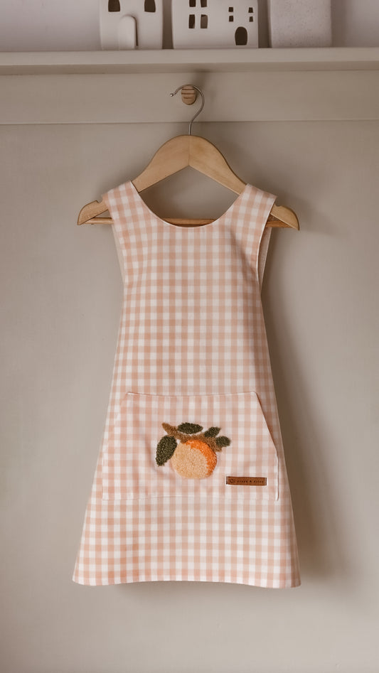 Peaches + Dreams Childs Apron | Size 2-3 years