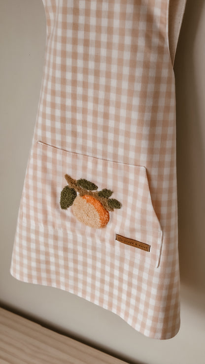 Peaches + Dreams Childs Apron | Size 2-3 years