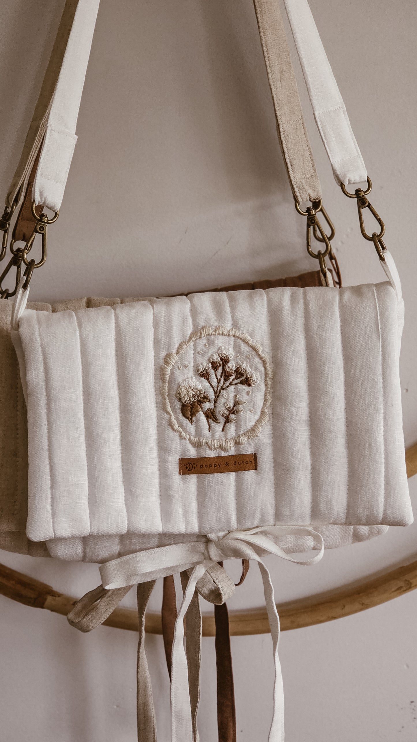 Hydrangea Little girls Church handbag | Winter Forest Collection