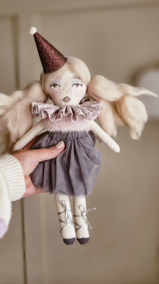 Miss Moffit Handmade Cloth Doll – 33cm Heirloom Soft Toy