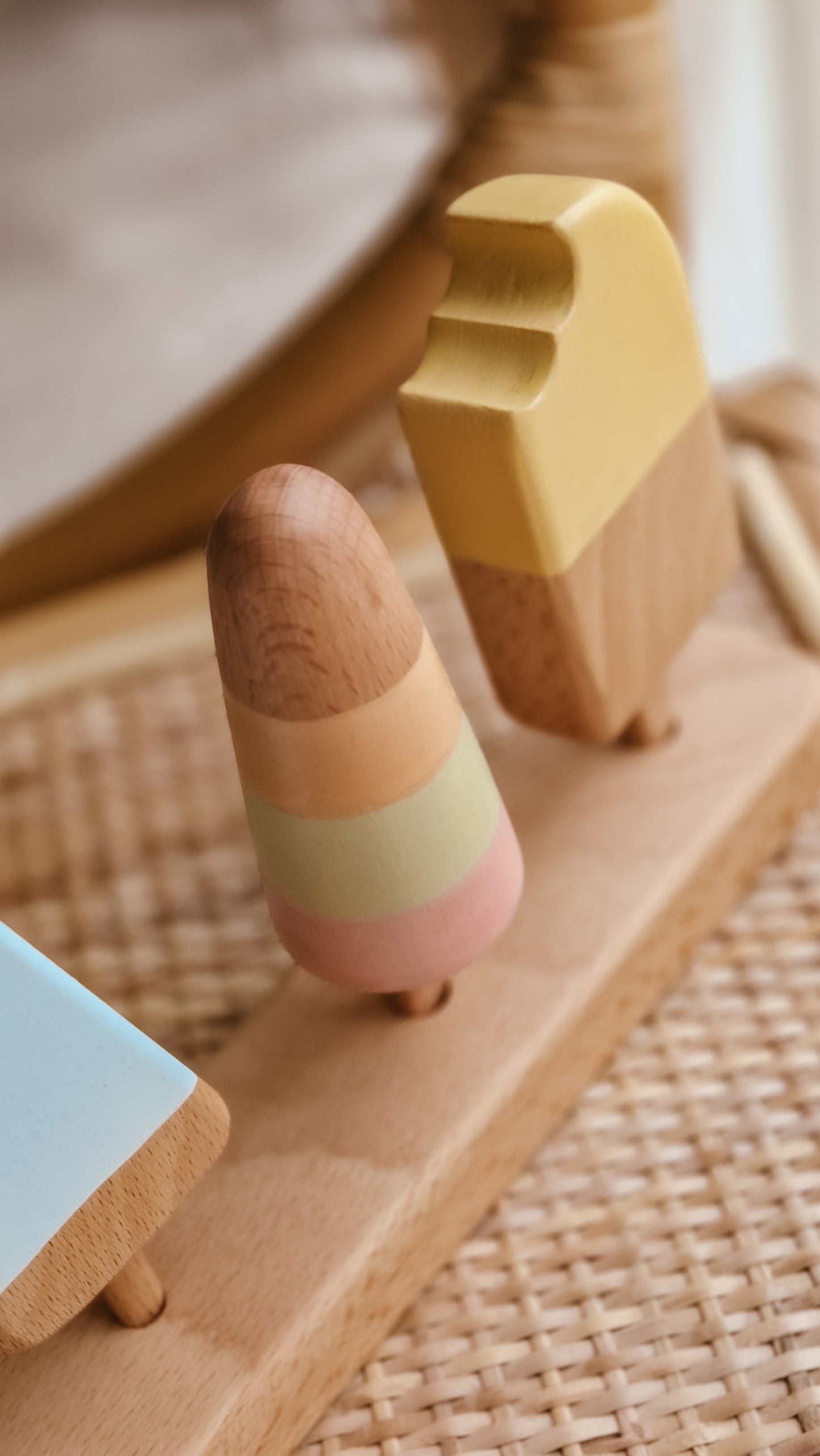 Wooden play icecream set
